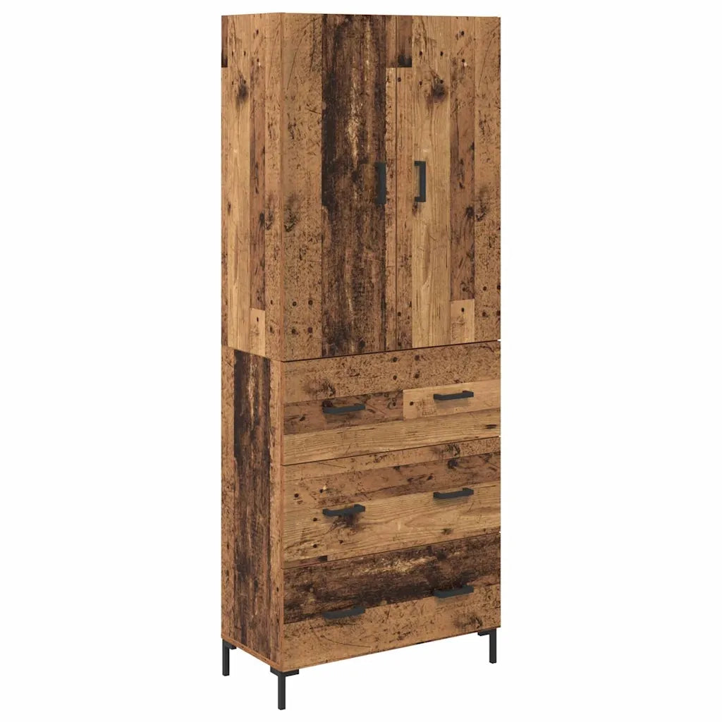 Credenza Legno vecchio 69,5 x 34 x 180 cm Legno multistrato