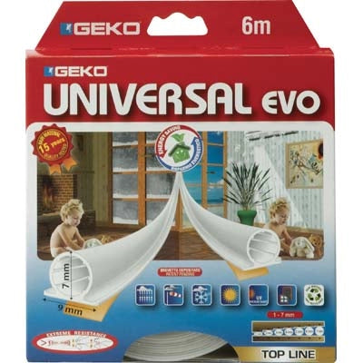 PARAFREDDO GEKO UNIVERSAL EVO - TERMOPLASTICO BIANCO H. MM 1/7 MT 6- 4 pezzi