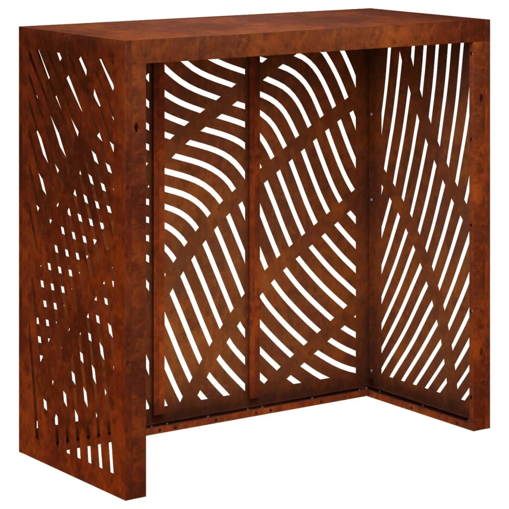 Copertura per condizionatore d'aria Ruggine 110 x 50 x 105 cm 8014121