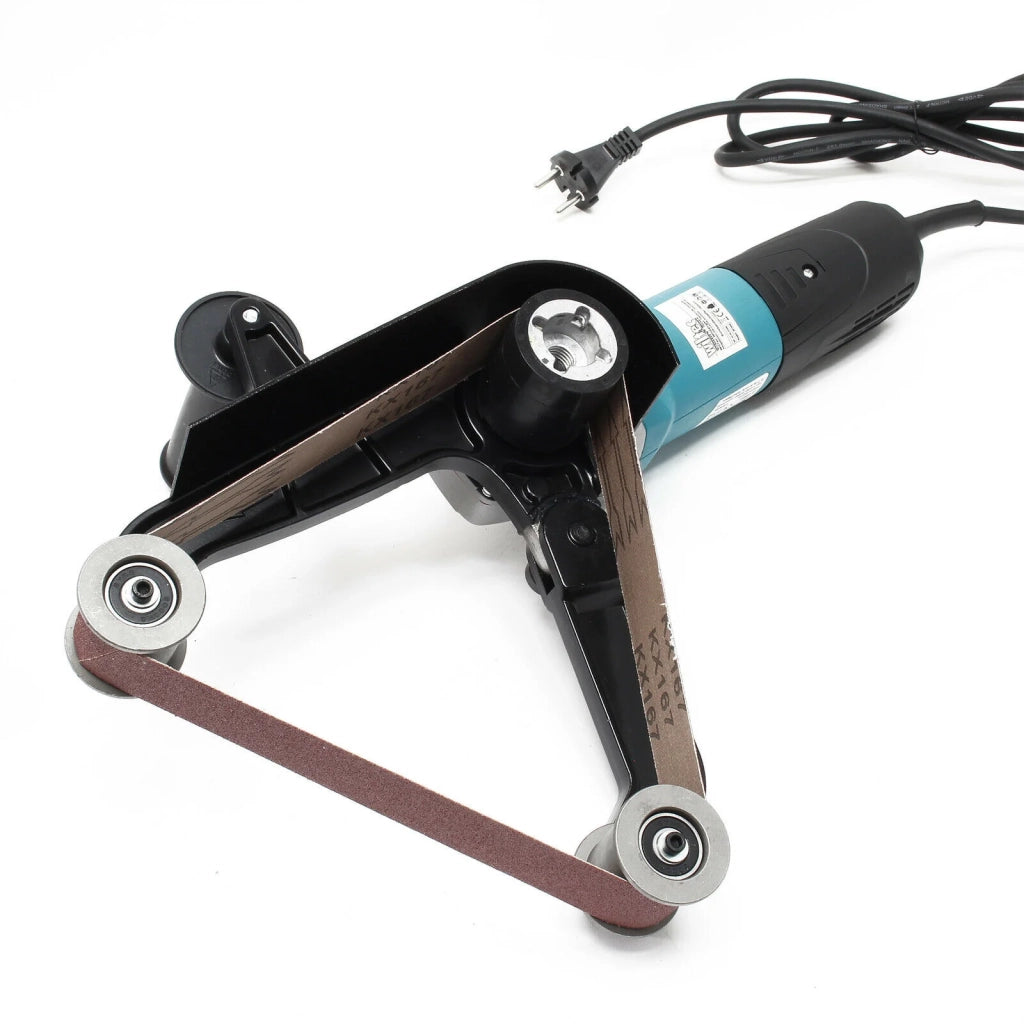 Levigatrice a nastro da 760 mm e 1300 watt per levigatura lucidatura satinatura e carteggiatura  nastro abrasivo 16_0000599