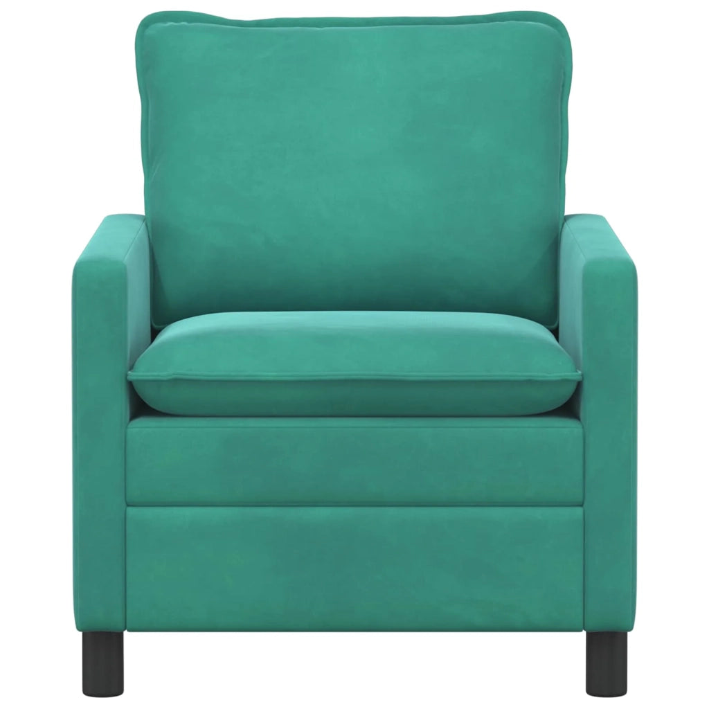 Divano Turchese 76 x 81 x 87,5 cm Velluto