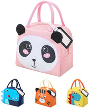 Borsa per bambini, 5L mini borsa, piccola borsa per bambini, mini borsa per bambini, piccola borsa, piccola borsa, tazza da pranzo per bambini (panda rosa)