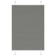 Tenda Plissettata | Tenda pliss¨¨ Antracite 85x100 cm Larghezza Tessuto 84,4 cm