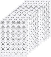 12 Stuks Stickers per Nome per Cartellini e Badge di Conferenza - Stickers per Identità di Genere - Articoli da Festa e Altro