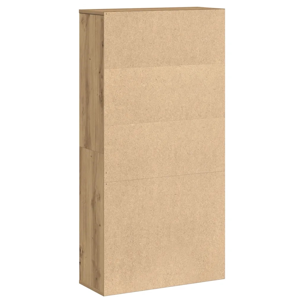 Libreria Rovere Artigianale 60x24x120 cm in Truciolato