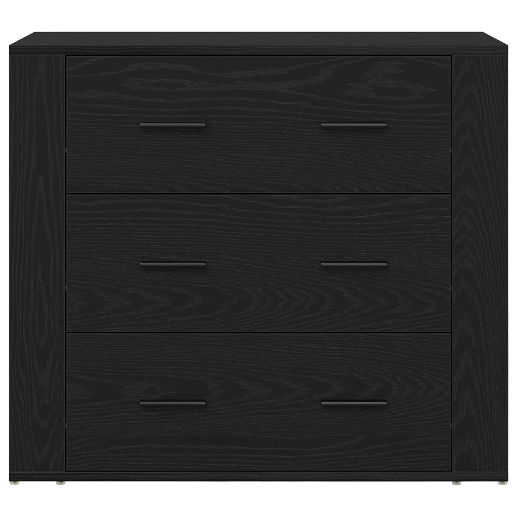 highboard in rovere nero