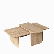 Set di tavolini in legno "Paris" 105 x 60 x 35 cm - Bronzo
