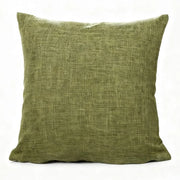 2 pezzi di coprifuoco decorativo per cuscini - stile rustico di fattoria Boho - copertura di cuscino in lino spesso - copertura quadrata di cuscino - con chiusura a slitta invisibile - adatto per divano letto, ufficio (40x40 cm)