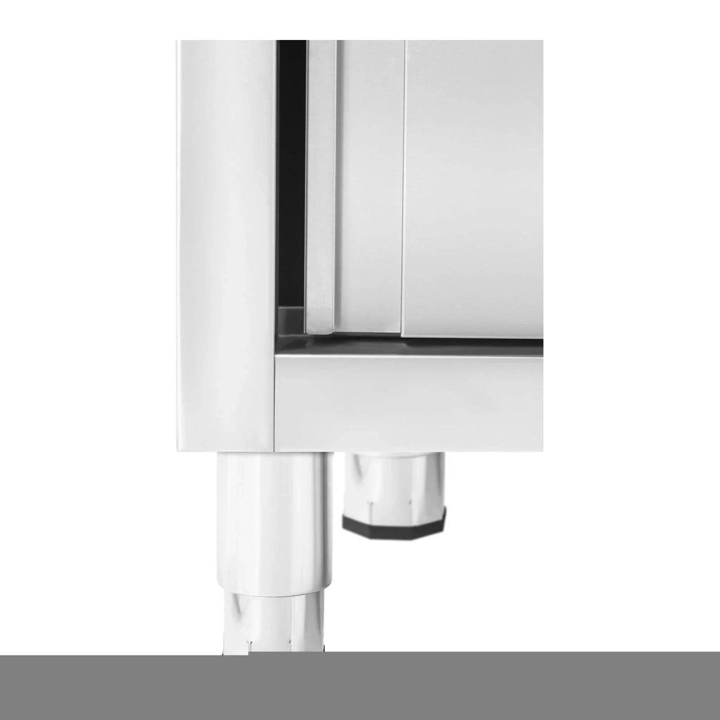 Lavello in acciaio inox a parete 1 vasca in acciaio inox 500 x 400 x 240 mm modello professionale 14_0005015