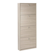 Scarpiera 4 Ante P18 Kit Olmo Chiaro cm 63x18x154h - Sarmog