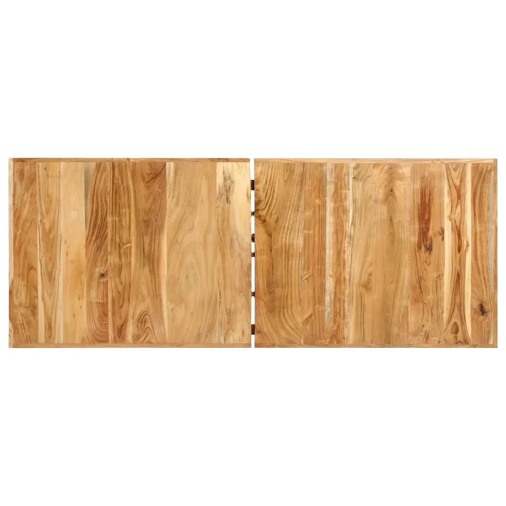 Tavolo da Bar 180x70x107 cm in Legno Massello di Acacia cod mxl 60029