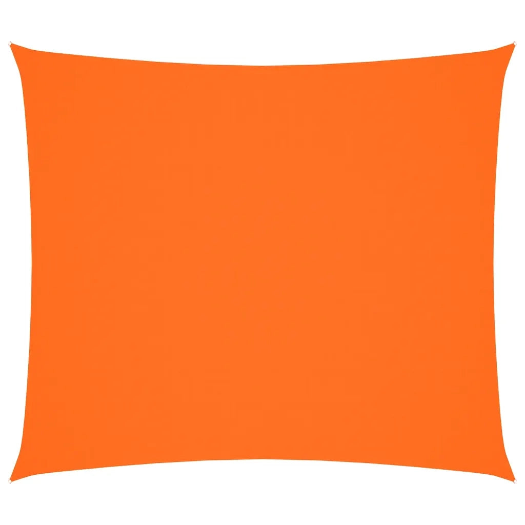 Parasole a Vela Oxford Rettangolare 2,5x3 m Arancione 135700
