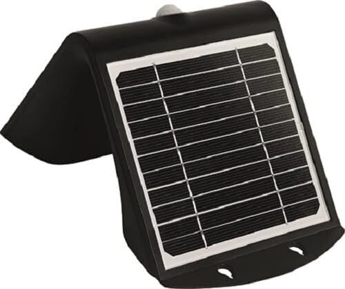 Vigor 3478522 Wing-4 Proiettore LED Solare 4W 500lm 4000K IP65 Sensore Crepuscolare e Movimento Batteria Litio