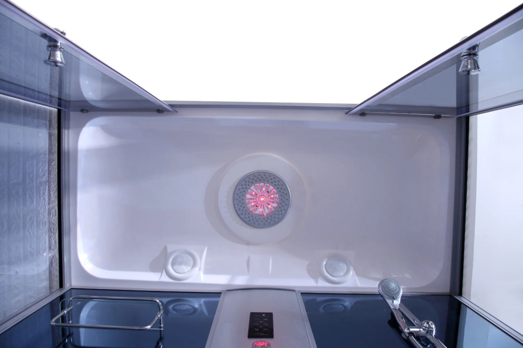 Cabina vasca idromassaggio touch, ozonoterapia, cromoterapia, bagno turco, full optional 170x85cm Sicorage Theraf