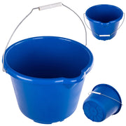 Secchio da cantiere KADAX con imbuto, maniglia, misurino, 12 litri, in plastica, resistente.