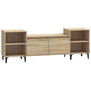 Mobile TV multimediale mensola TV credenza TV sala da pranzo soggiorno camera da letto rovere Sonoma 160 x 35 x 55 cm legno ingegnerizzato marrone 02_0027504