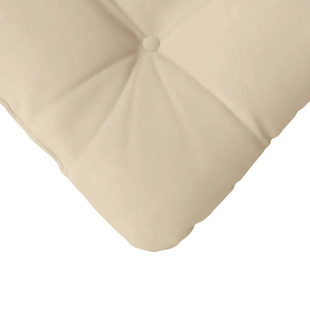 Cuscini per Seduta 4 pz | Cuscini per sedie Crema 40 x 40 cm Tessuto in Microfibra