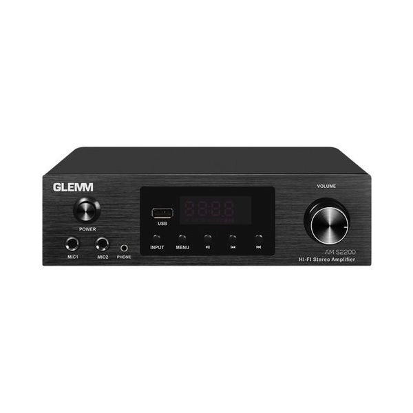 Amplificatore hi fi glemm 32155 am s2200 black