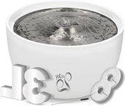 Dispensatore automatico di acqua in acciaio inossidabile - 3 litri - Regolabile flusso - Incluso filtro - Ideale per gatti