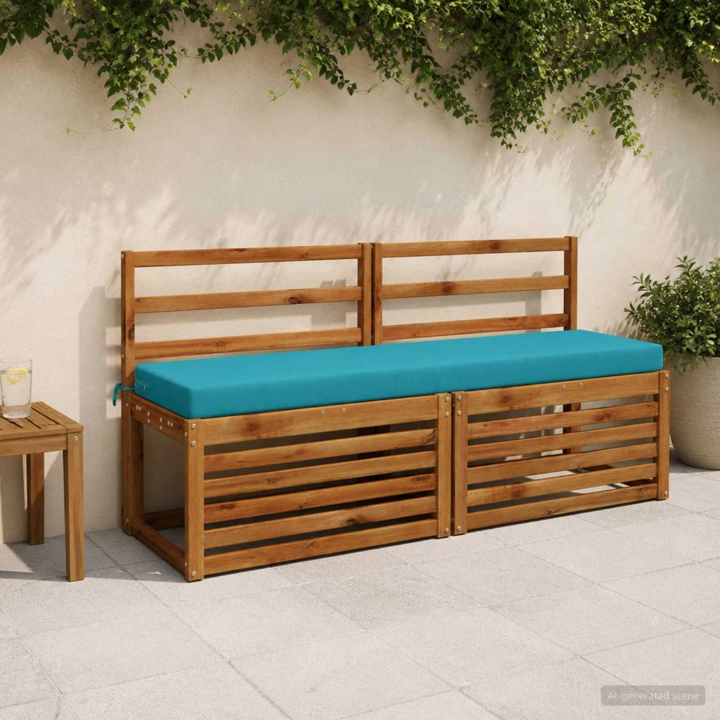 Cuscino per panchina SOEST 100% Poliestere Turchese 949946