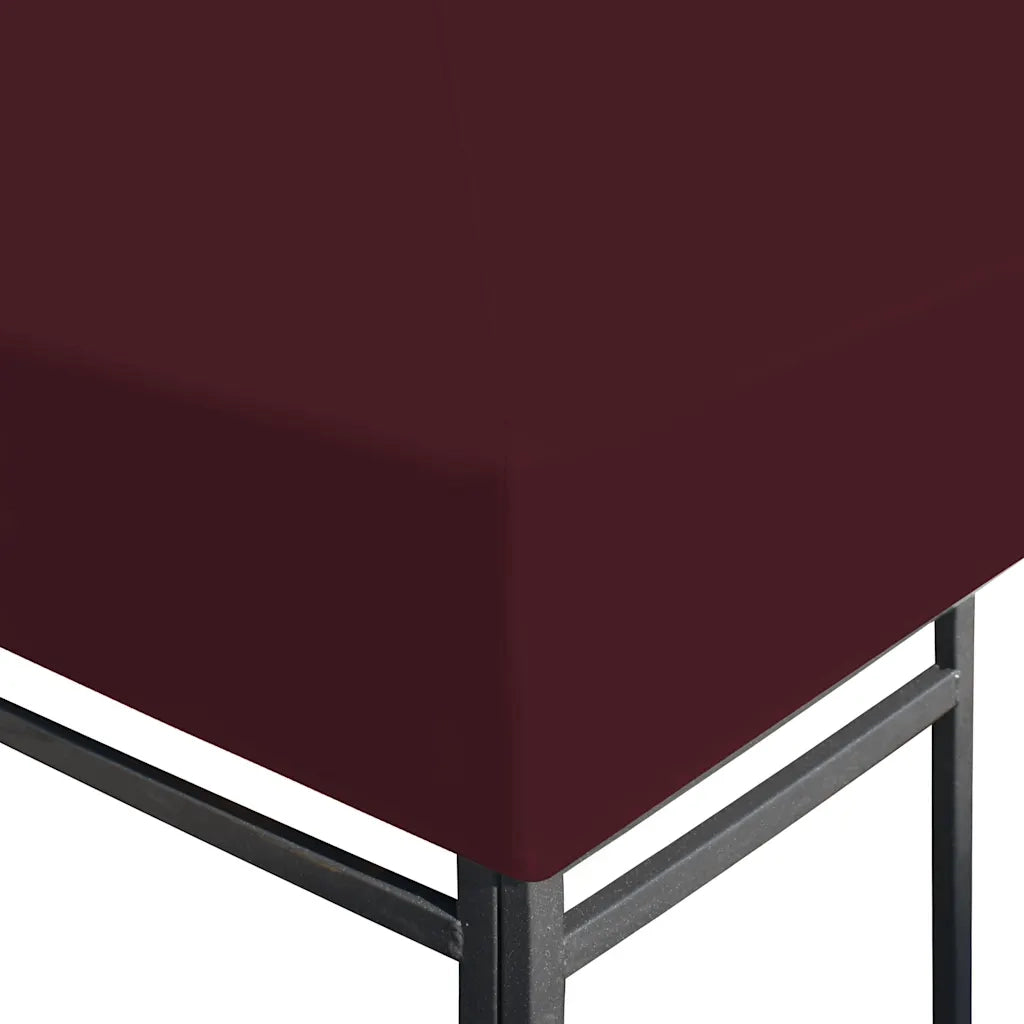 Copertura Superiore per Gazebo 310g/m2 3x4m Bordeaux CFW1467988