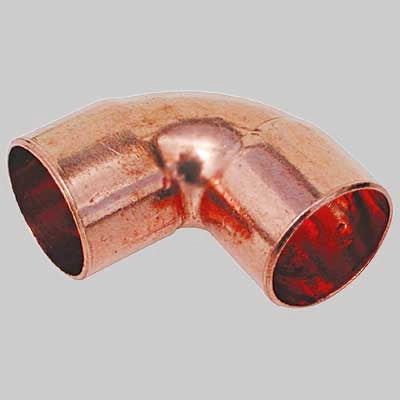 GOMITO RAME A SALDARE FEMMINA/FEMMINA  54 x 54     MADE IN ITALY