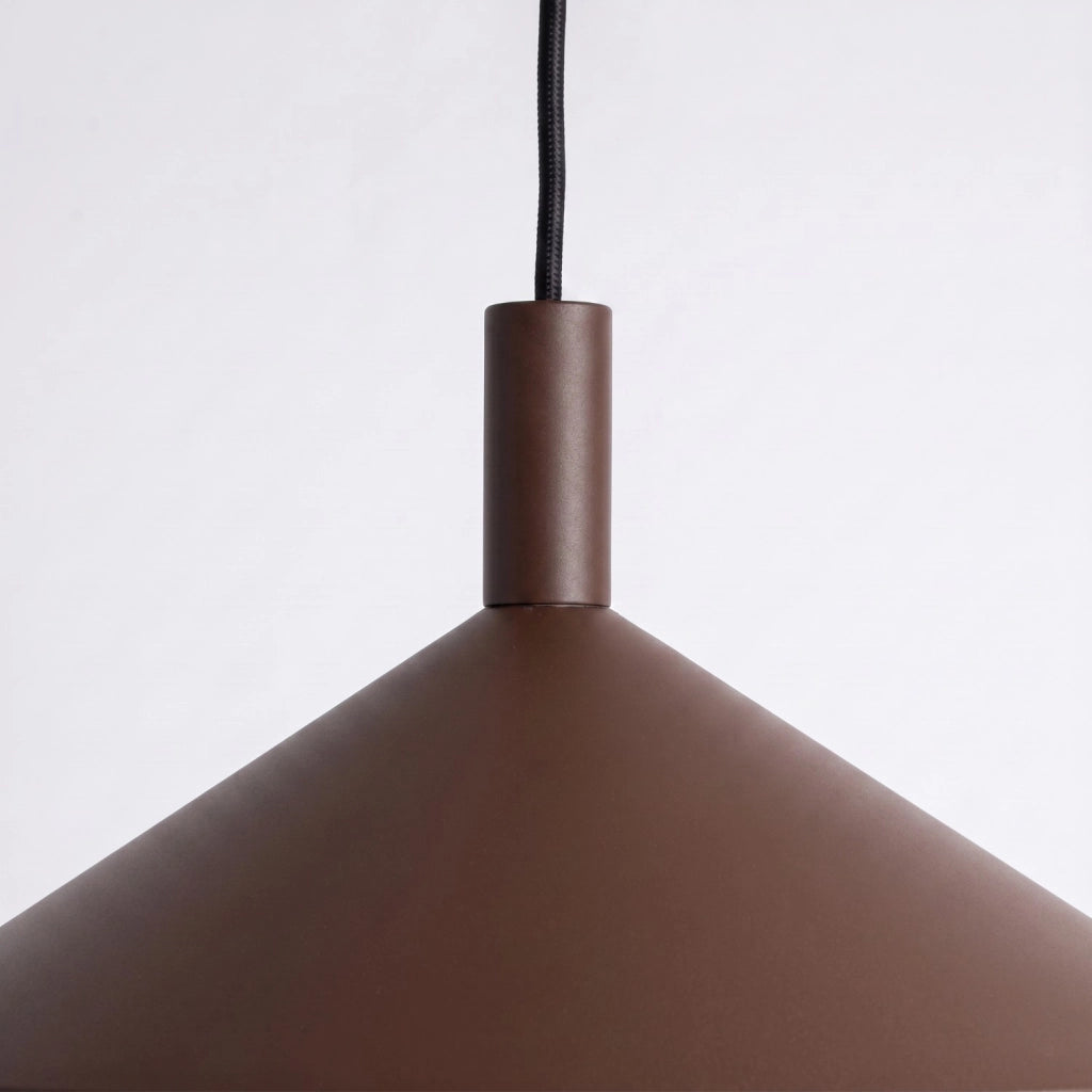 Lampada a sospensione NOX 40 marrone