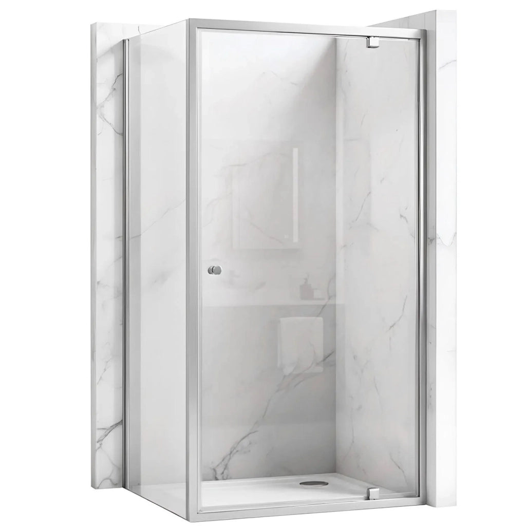 Cabina Doccia Rea Primo Swing 80x70 Chrome