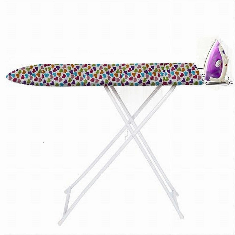 Trade Shop - Telo Copriasse Universale Copertura Asse Da Stiro 130x50 Cm Varie Fantasie 59959 -