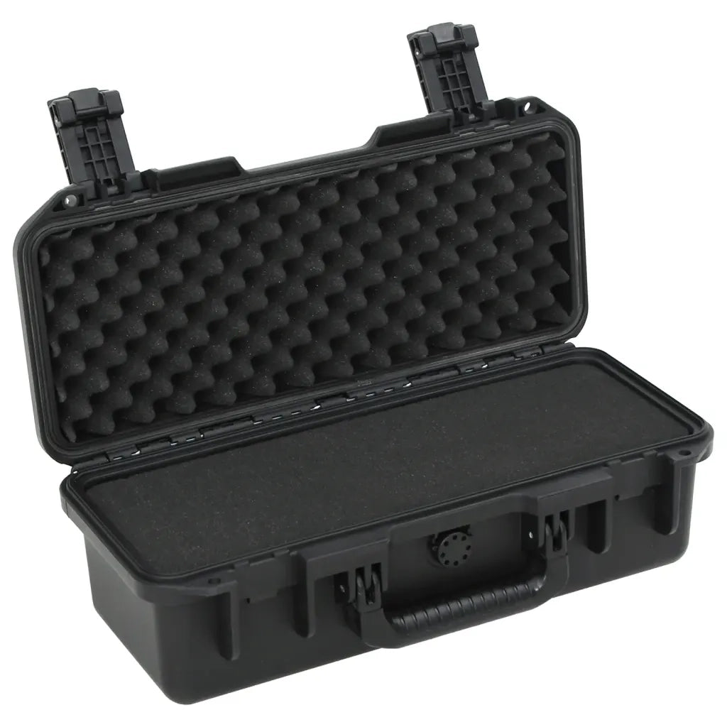 Valigetta da Volo Portatile Nera 46,5x21,5x17,5 cm in PP CFW6004191