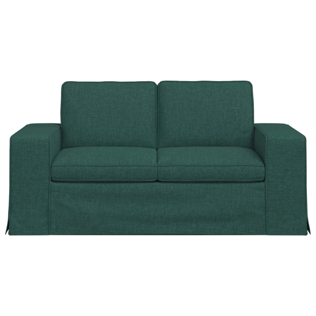 Divano Verde Scuro 162 x 80 x 82 cm Tessuto