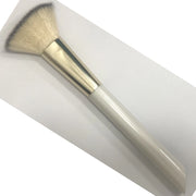 Trade Shop - Pennello Per Fondotinta Liquido Fluido Polvere O Crema In Setole Naturali Makeup -