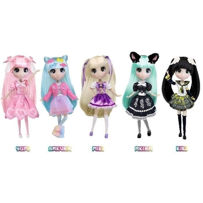 Grande bambola Kawai in stile giapponese da 30 cm - Kiki Doll - BANDAI - Licenza ufficiale Shibajuku Anime