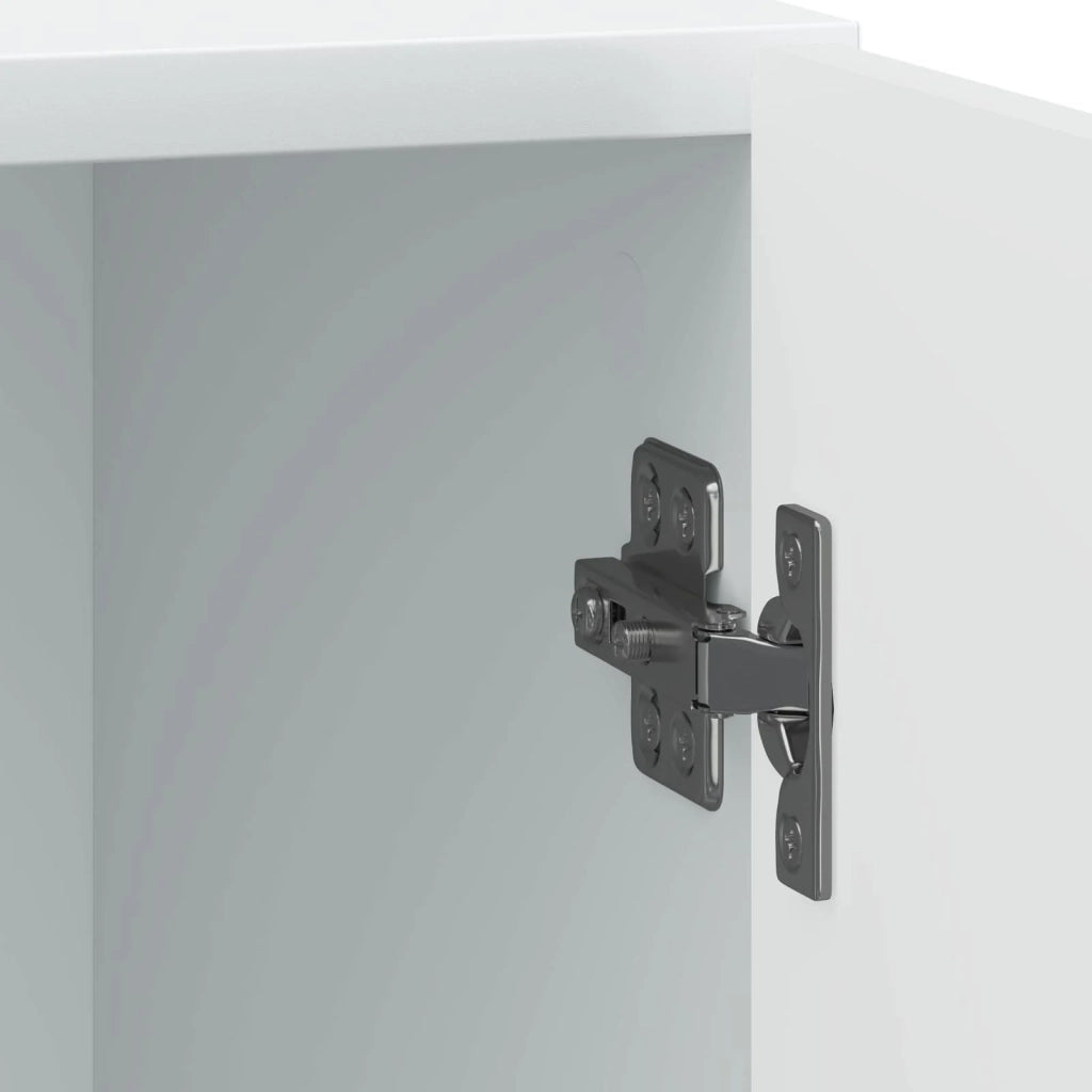 Armadio da Notte 2 pcs Bianco 43 x 34,5 x 50 cm