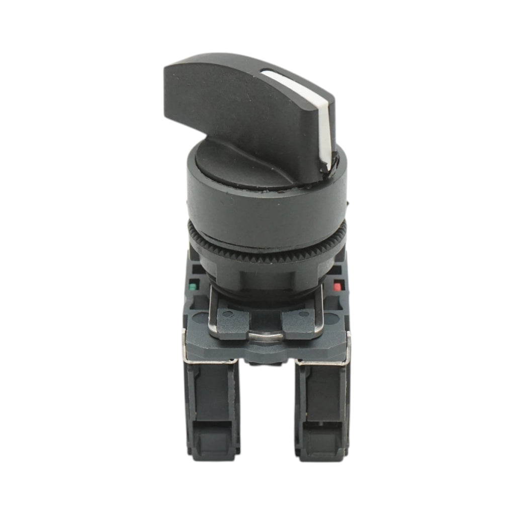 Selettore a 2 posizioni con ritenuta nero 1NO+1NC, 240V/10A, TB5-AJ25 Breckner Germany