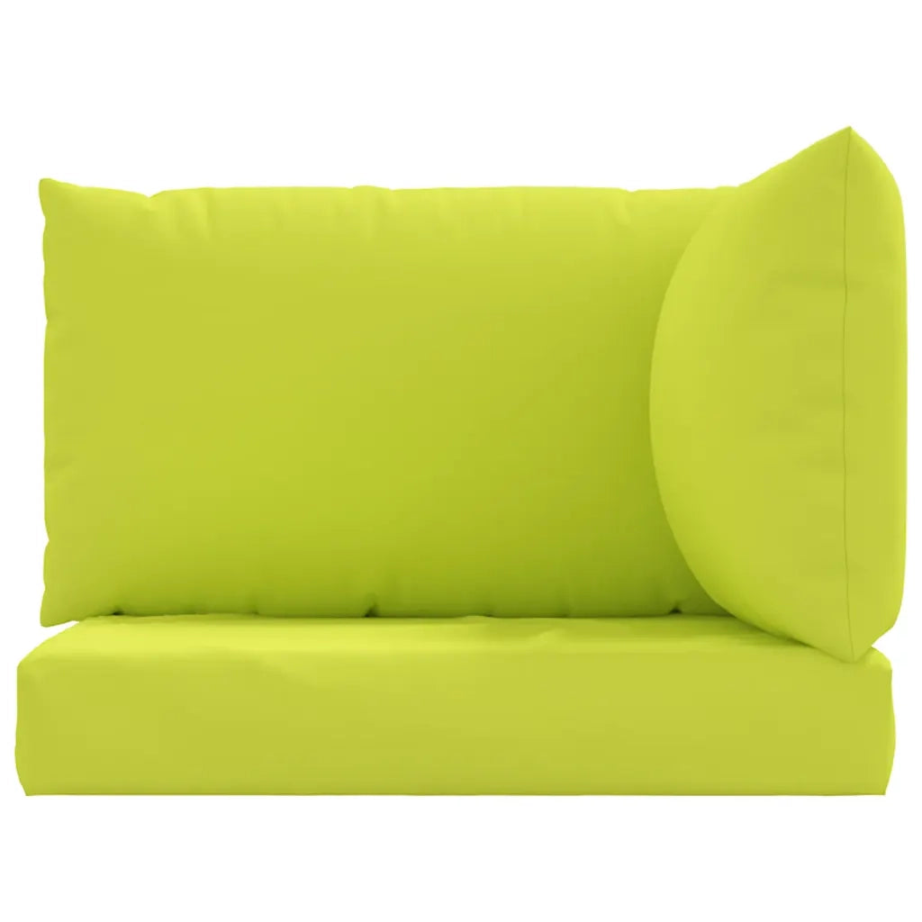 Cuscini per Pallet 3 pz Verde Intenso in Tessuto Oxford 315075
