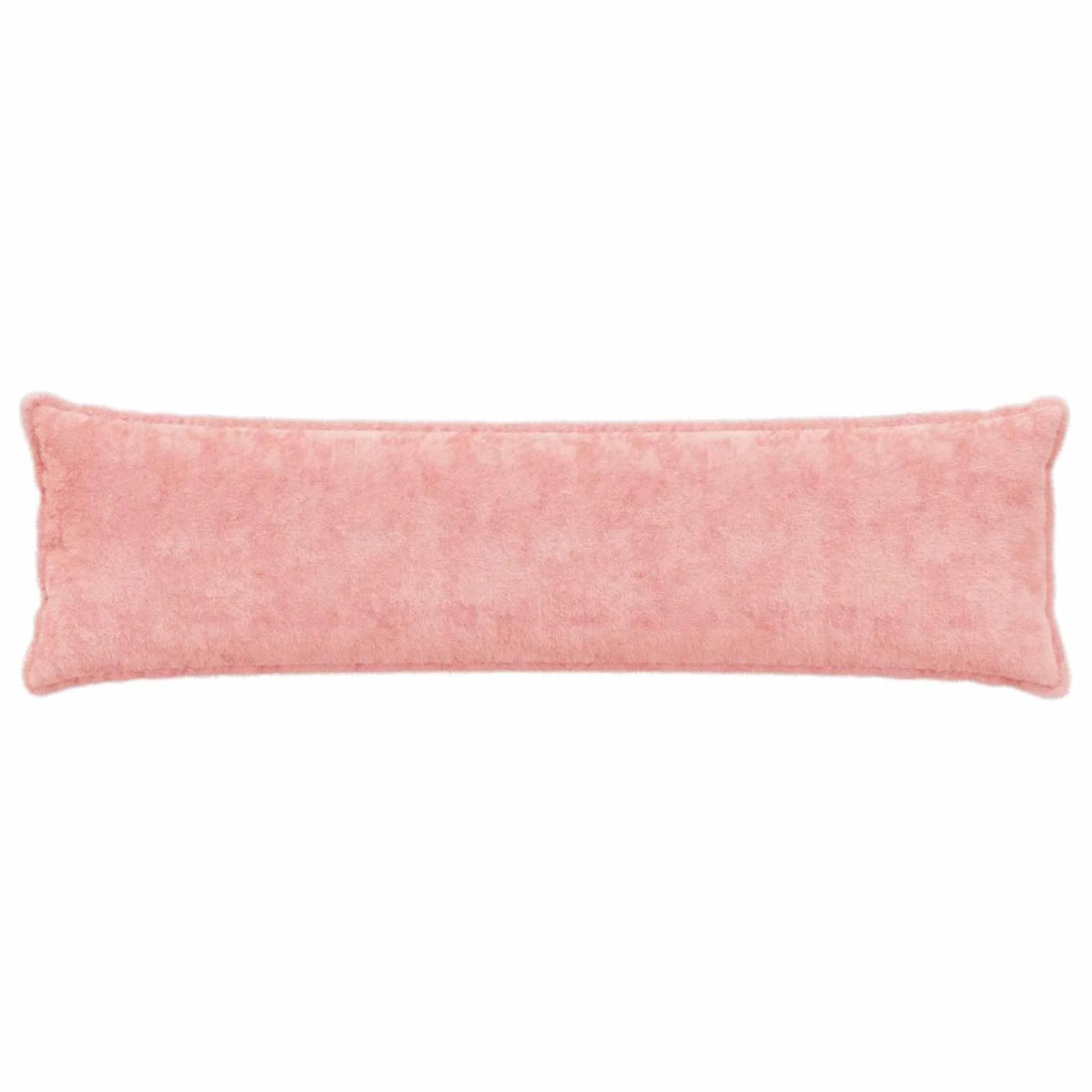 Federa 2 pz HOUTEN Rosa 40 x 145 cm Pelliccia di Coniglio Finta 917393