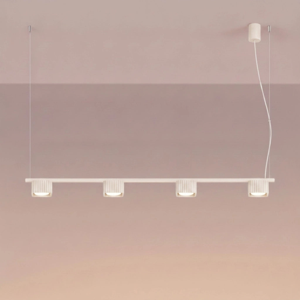Lampadario RIFF 4 beige Gx53