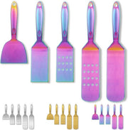 Set di accessori BBQ mini 5 pezzi – Resistente al calore e duraturo