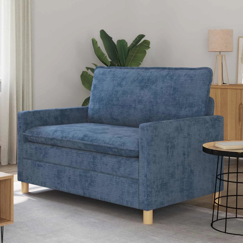 Divano Blu 126 x 81 x 87,5 cm Poliestere