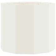 Fioriera | Cassetta per fiori | Vaso Bianco 60 x 60 x 50 cm Acciaio