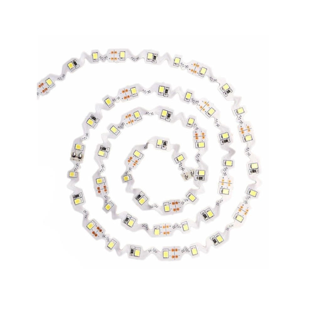 V-TAC Striscia LED S-Shape zigzag SMD2835 5m 12V 4000K