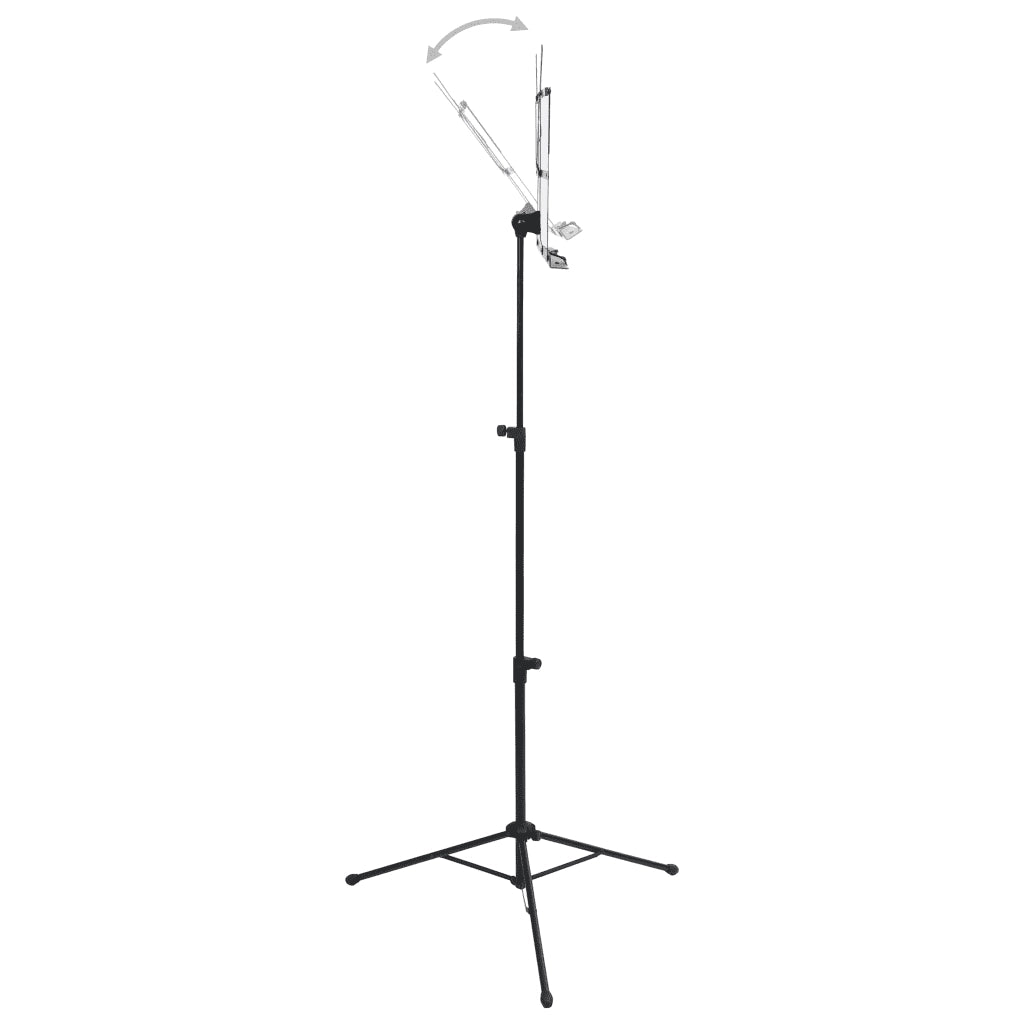 Leggio Musicale Nero in Acciaio cod mxl 62218