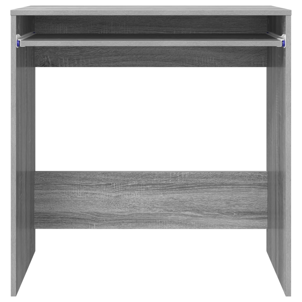 Scrivania per Computer Grigio Sonoma Legno ingegnerizzato Compatta