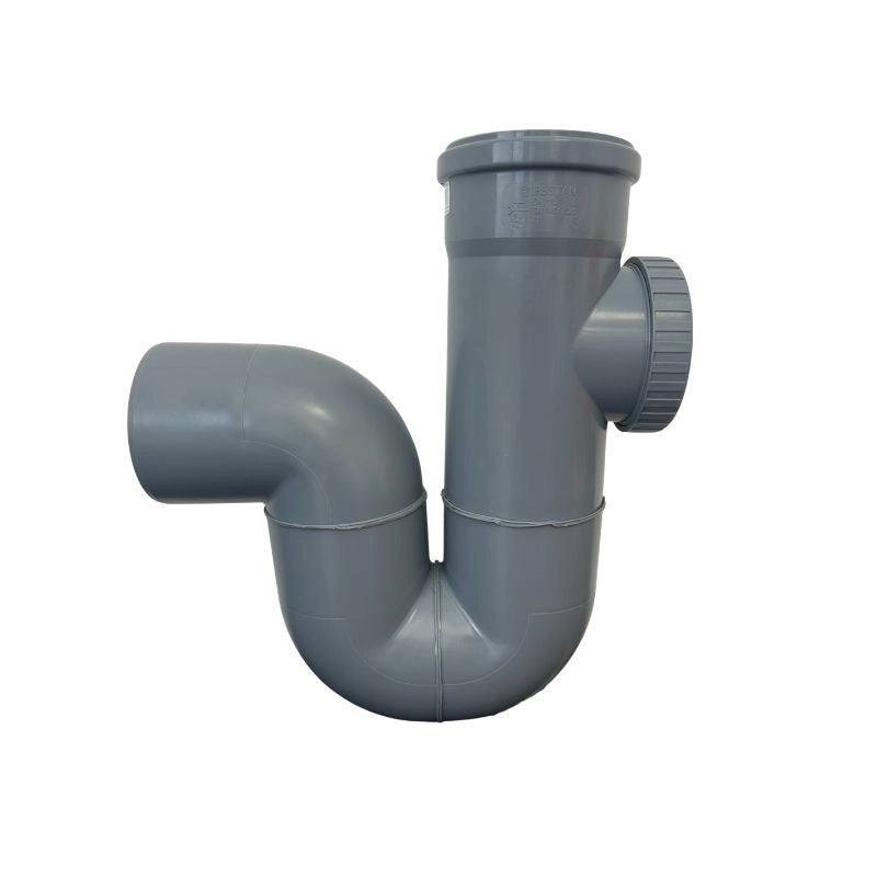 Sifone Verticale Aperto in Polipropilene : Diametro - 125 mm ( tappo Ø 100 mm)