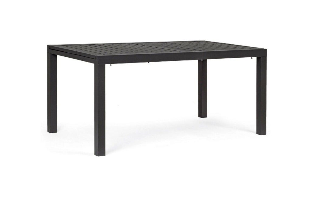 TAVOLO DA ESTERNO ALLUNGABILE HILDE 160-240X90 ANTRACITE BIZZOTTO