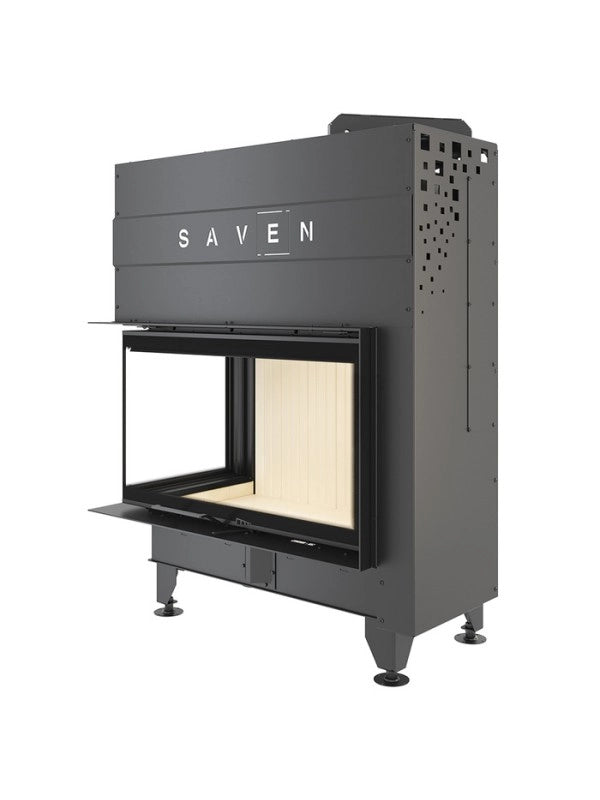 Caminetto ad angolo Inserto Apertura sinistra Energy Up 85x50x47 (17,0 kW) ECO