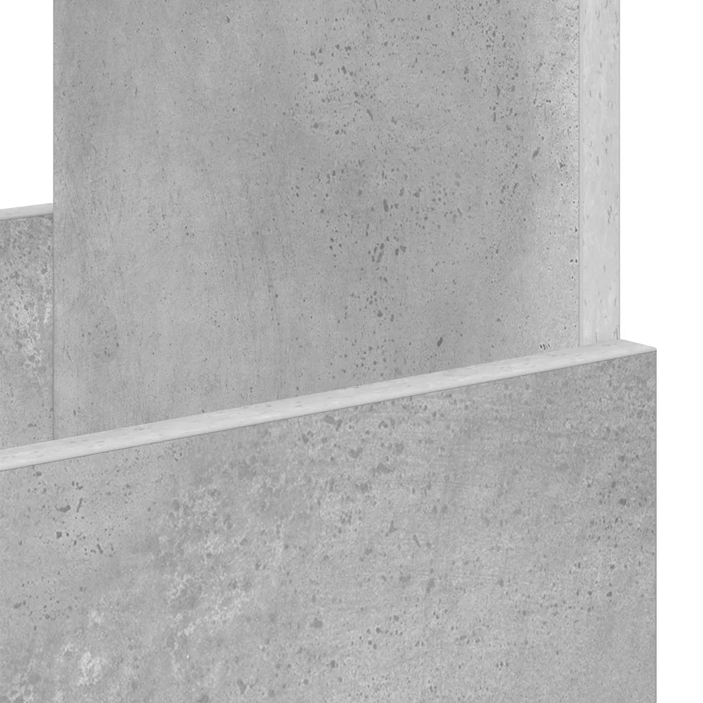 Scaffale per riviste Grigio cemento 35 x 30 x 45 cm CFW1644173