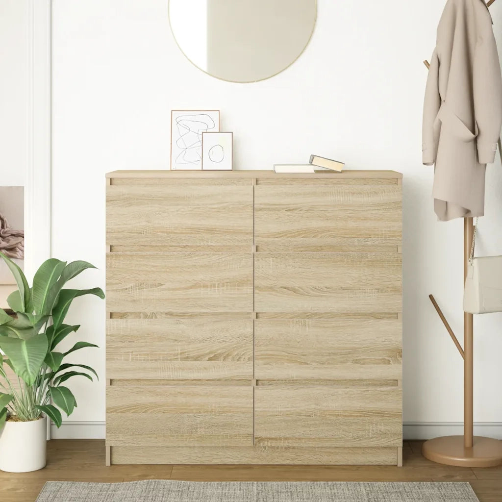 Credenza Rovere Sonoma 100x35x99 cm in Legno Multistrato 3328491