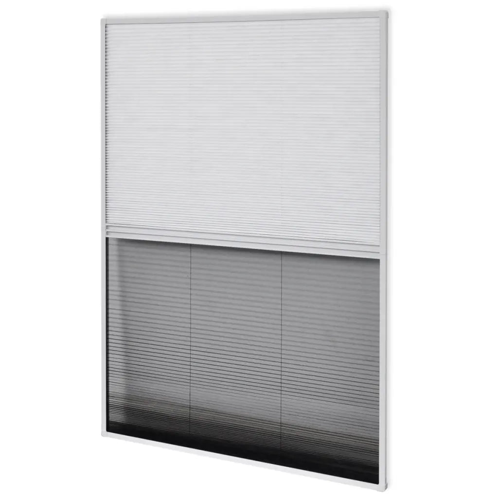 Zanzariera Plissettata in Alluminio 80x120 cm con Tendina  cod mxl 55065